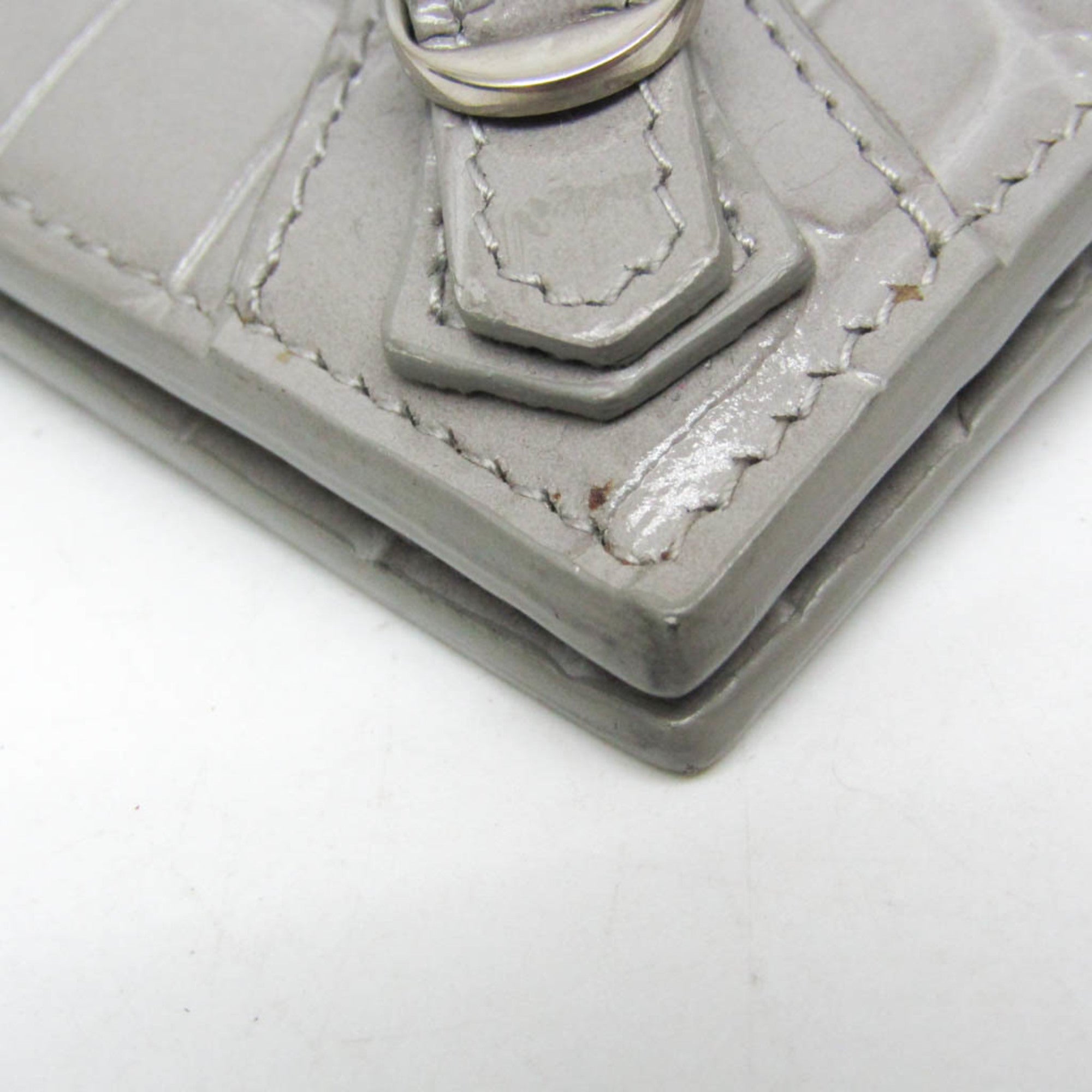 Balenciaga · Embossed Leather Shoulder Bag