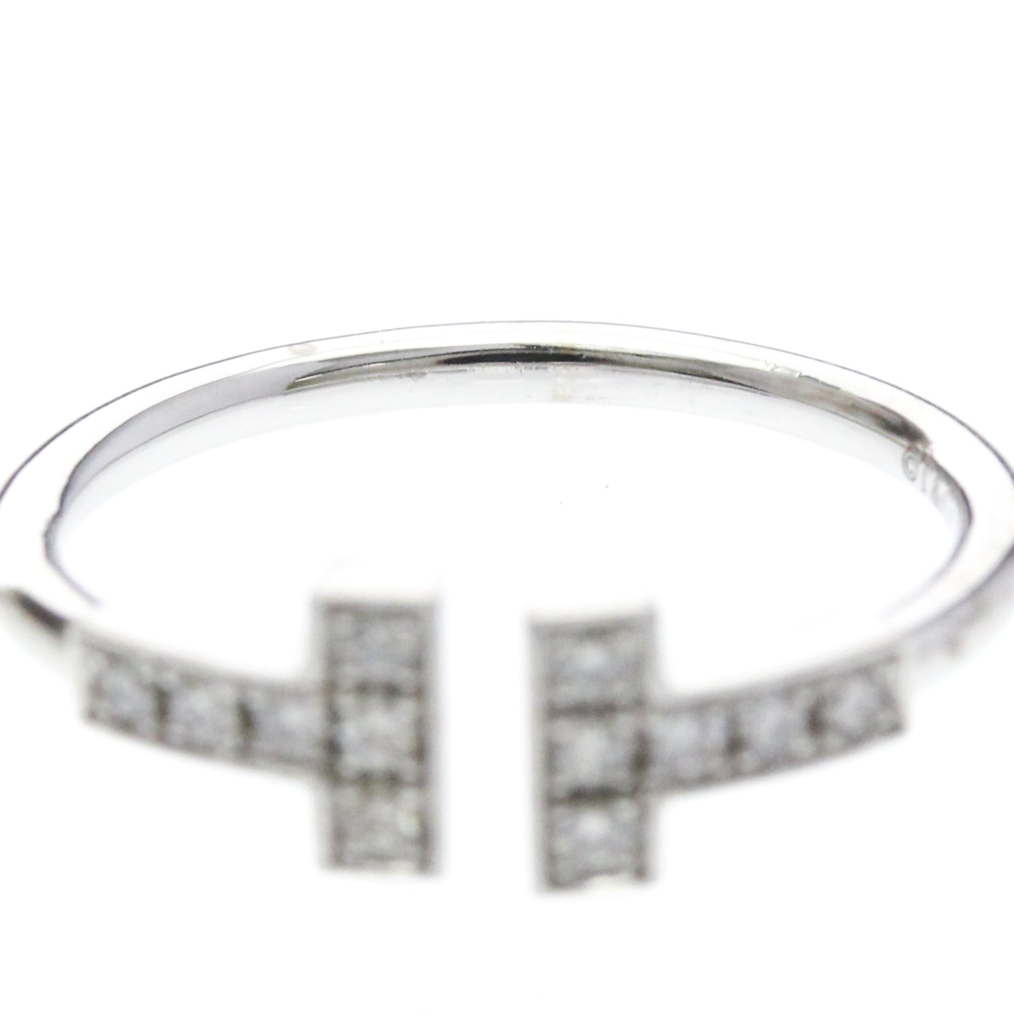 Tiffany T Wire · 18K White Gold · Diamond