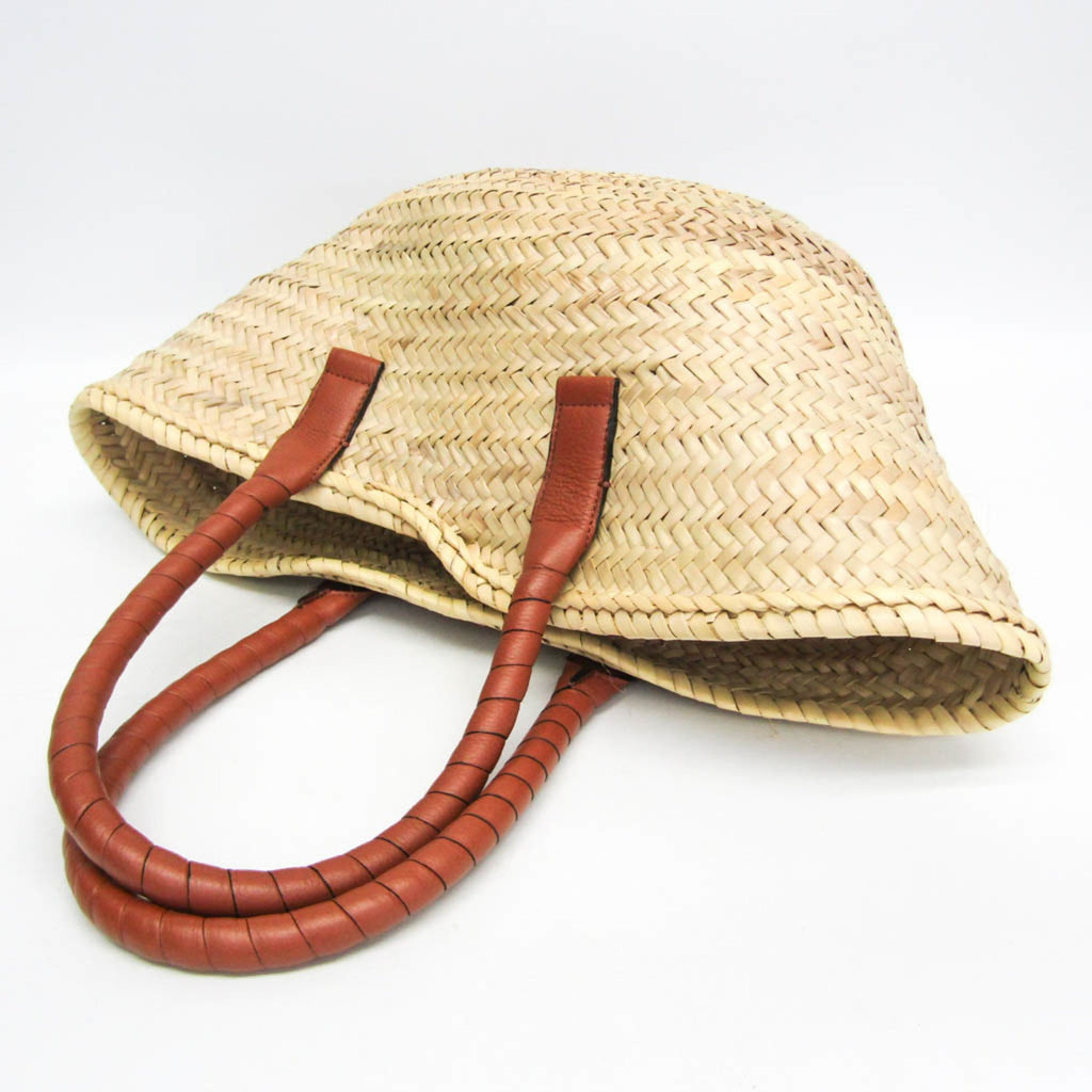 Chloé Marcie Basket · Raffia & Leather