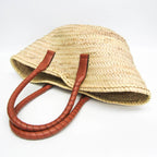 Chloé Marcie Basket · Raffia & Leather