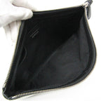 Balenciaga Navy Clip · Canvas Clutch