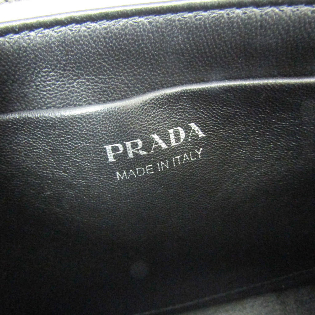 Prada Sydney · Leather Clutch