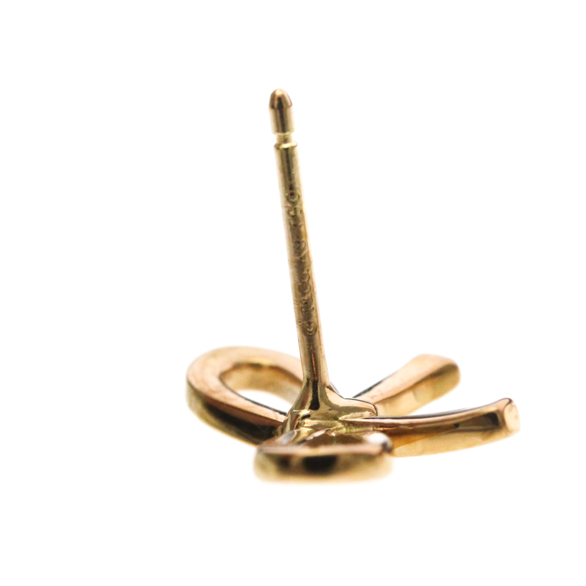 Tiffany Bow · Rose Gold Studs