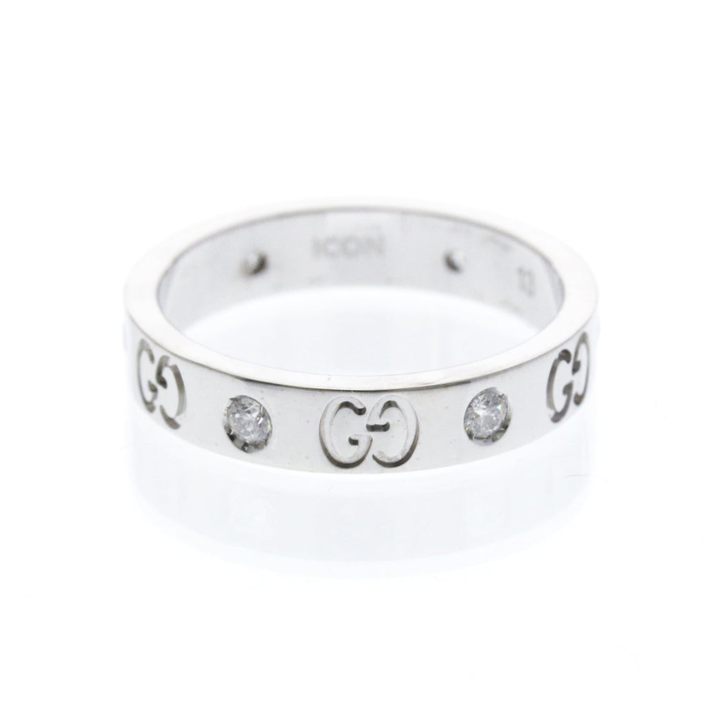 Gucci Icon · Diamond · 18K White Gold