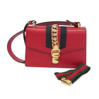 Gucci Sylvie · Leather Shoulder Bag