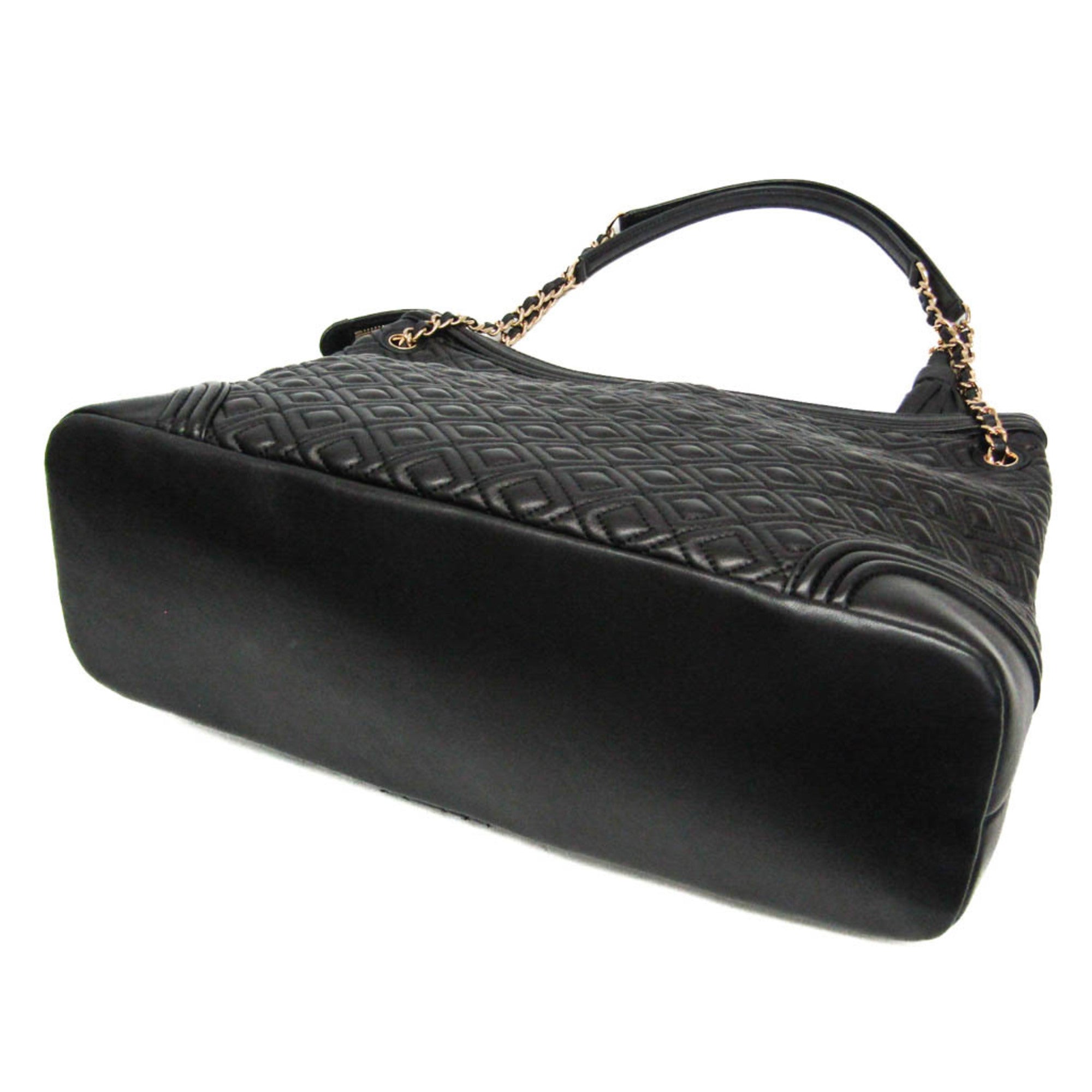 Tory Burch Quilted Chain · Leather Tote