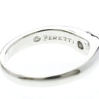 Tiffany Curved Band · Platinum · Diamond