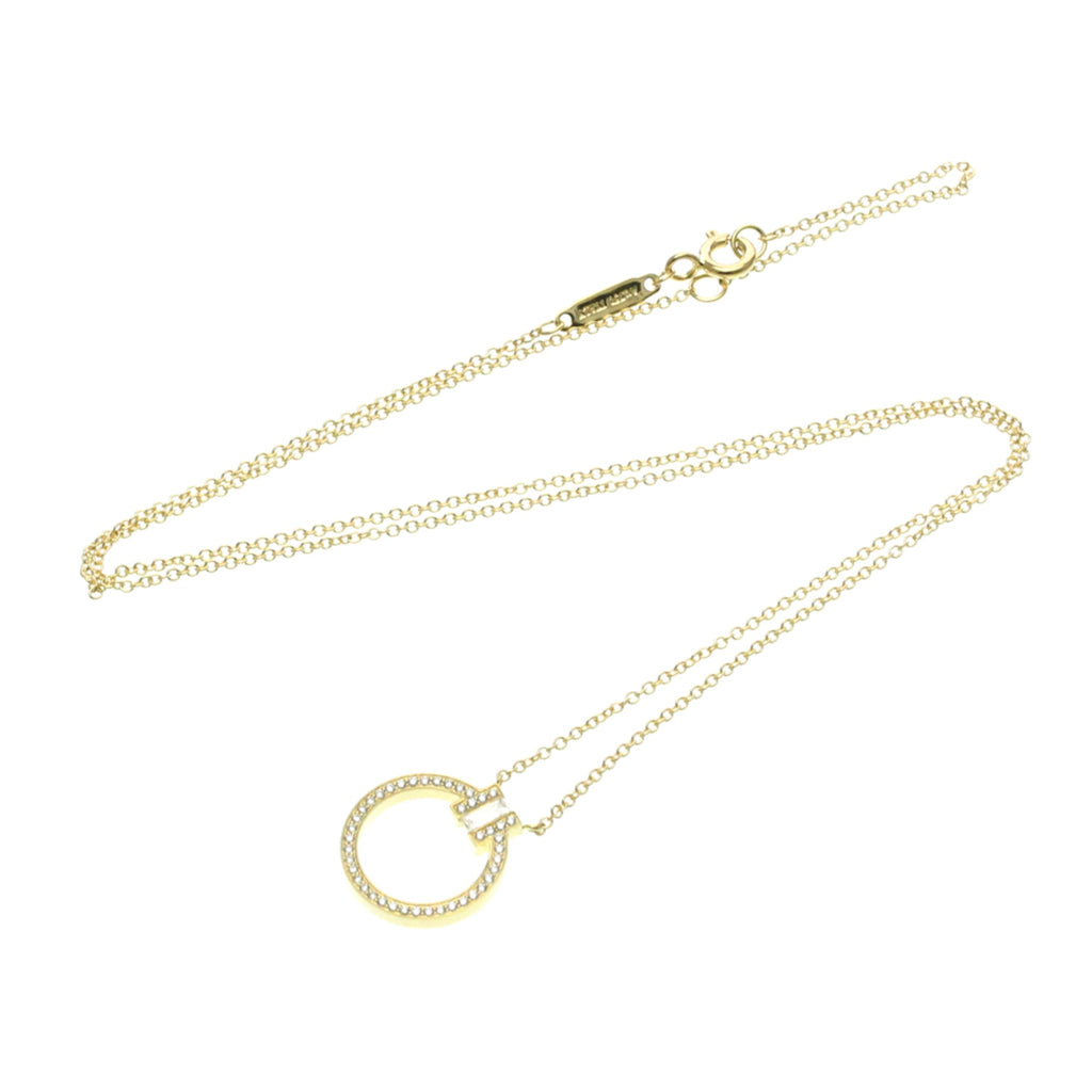 Tiffany T Circle · 18K Yellow Gold · Diamond