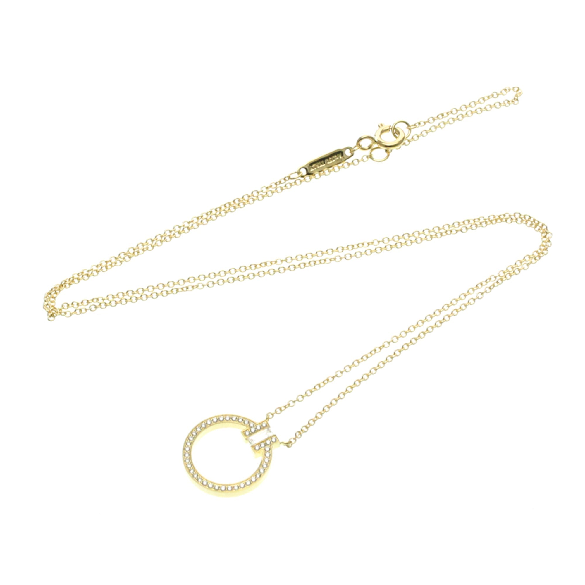Tiffany T Circle · 18K Yellow Gold · Diamond