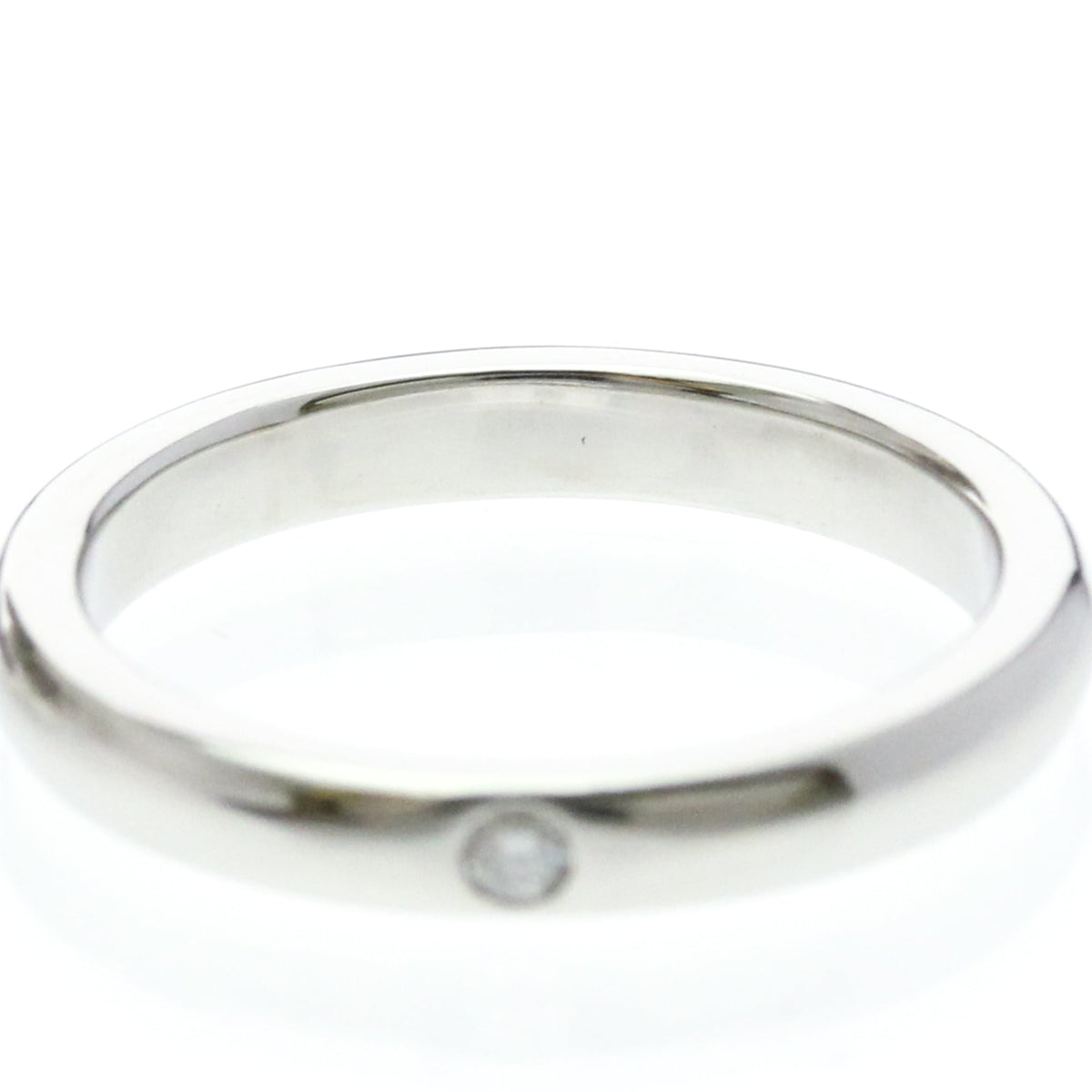 Tiffany Diamond Wedding Band · Platinum