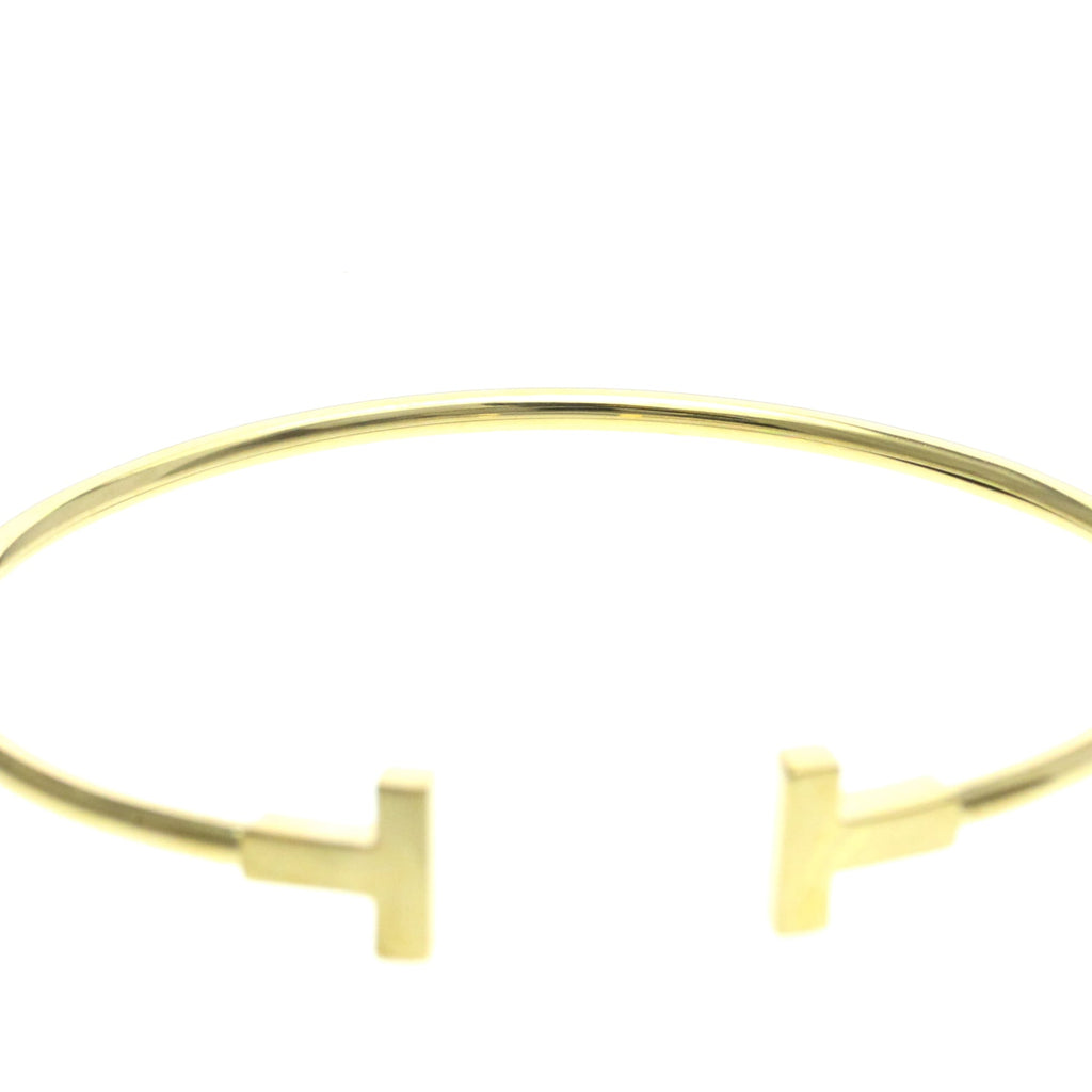 Tiffany T Wire · 18K Yellow Gold Bangle