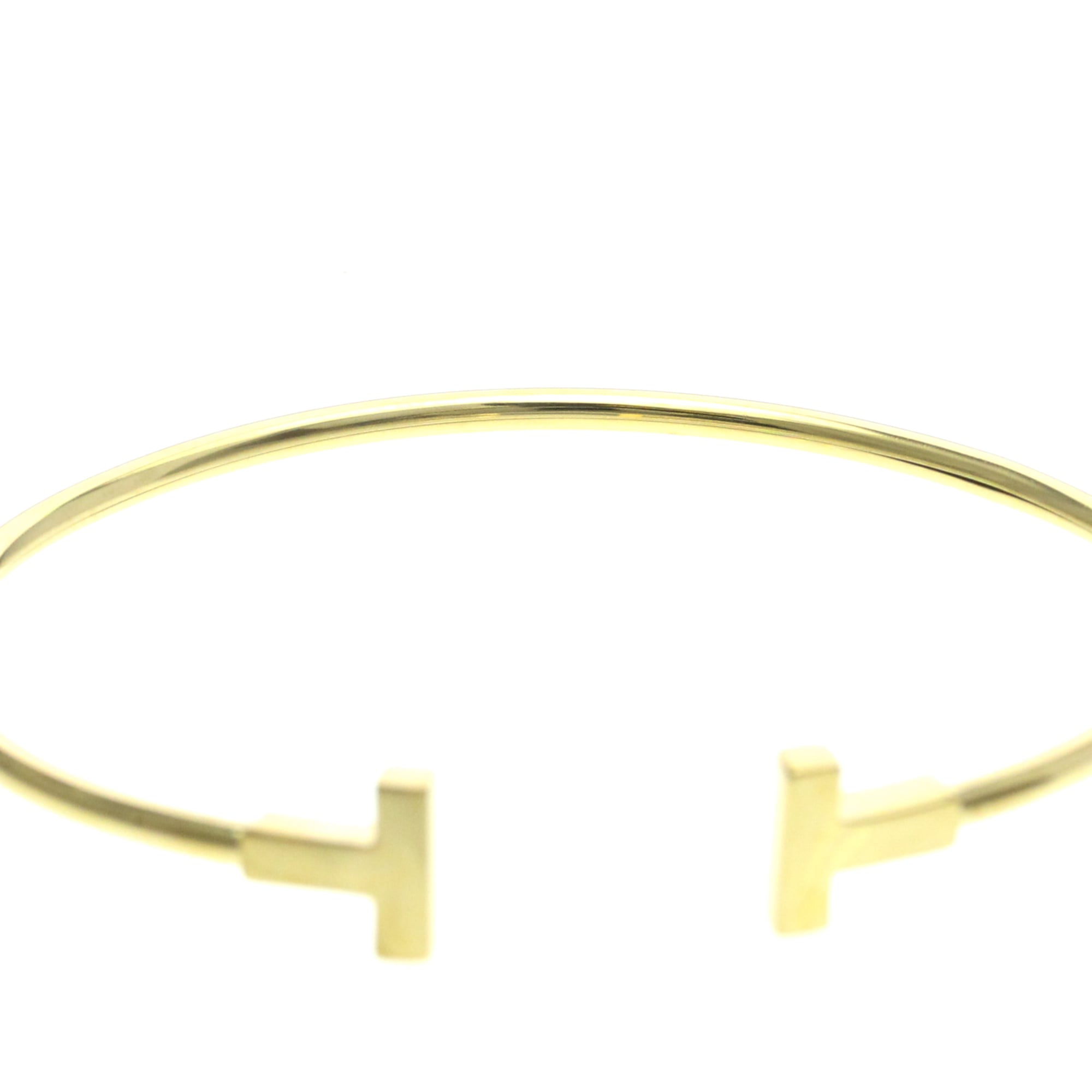 Tiffany T Wire · 18K Yellow Gold Bangle