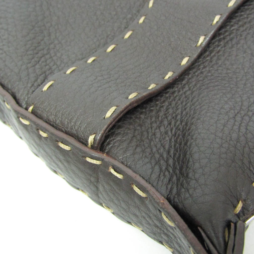 Fendi Selleria · Leather Shoulder Bag