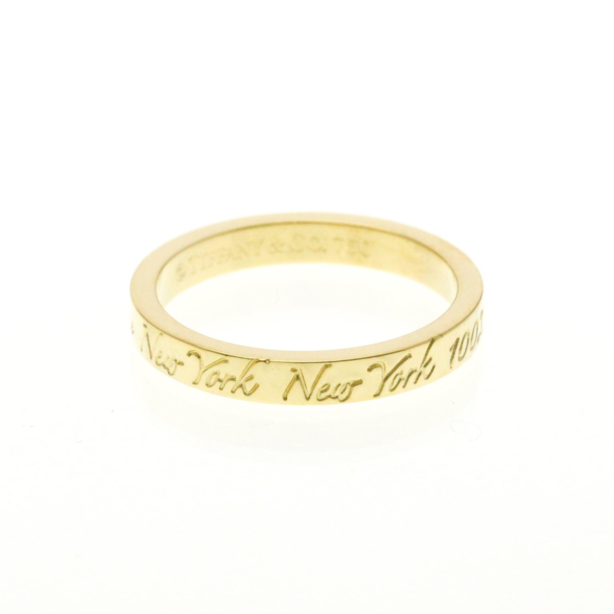 Tiffany · 18K Yellow Gold Band Ring