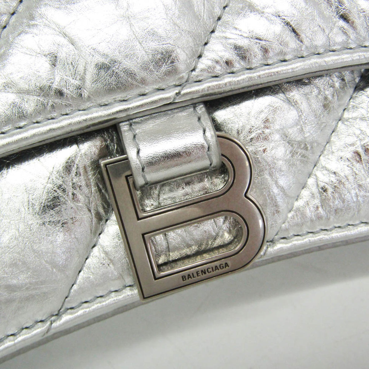 Balenciaga Crush Chain · Metallic Leather