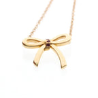 Tiffany Bow Ribbon · Rose Gold · Ruby
