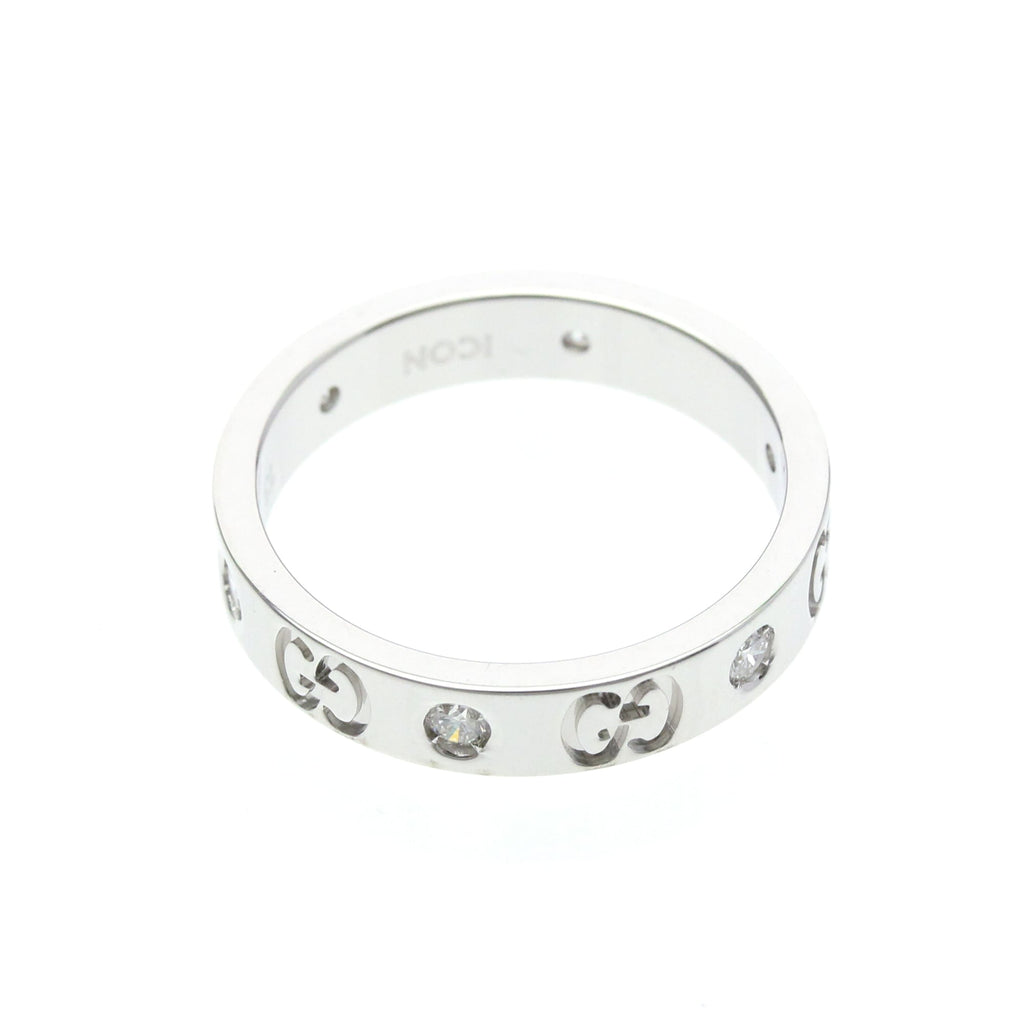 Gucci Icon · Diamond · 18K White Gold