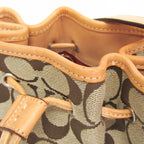 Coach Signature · Drawstring · Canvas