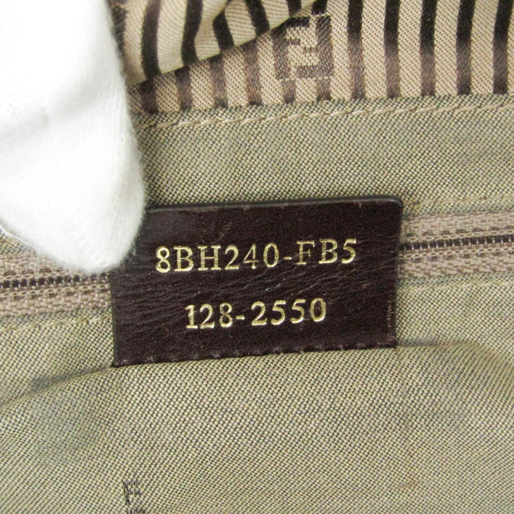 Fendi Zucchino · Coated Canvas Tote