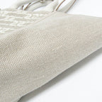 Tod's Double-Handle Shopping Bag · Linen