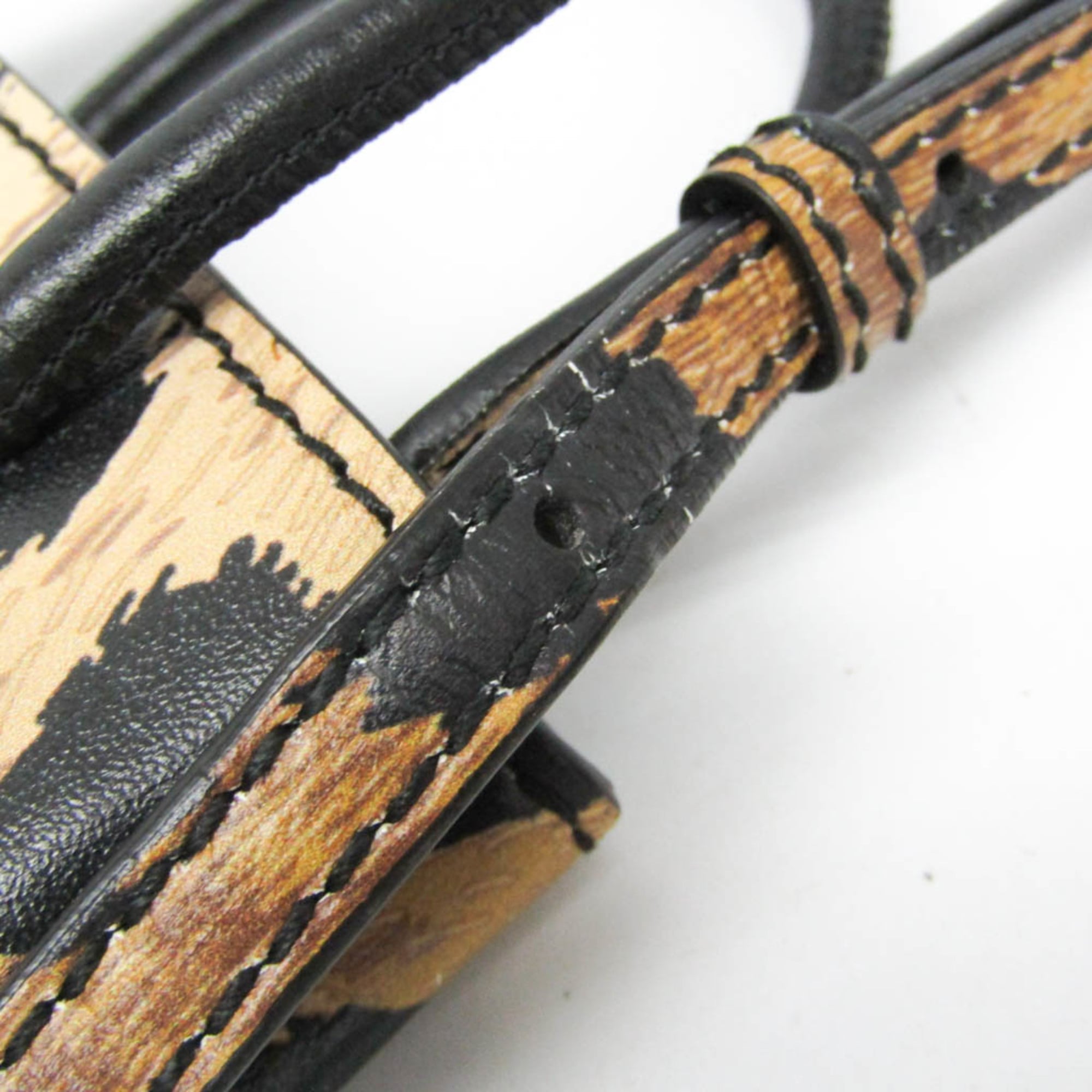 Balenciaga Shopping · Leopard Print Leather