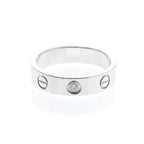 Cartier Mini Love · 18K White Gold · Diamond