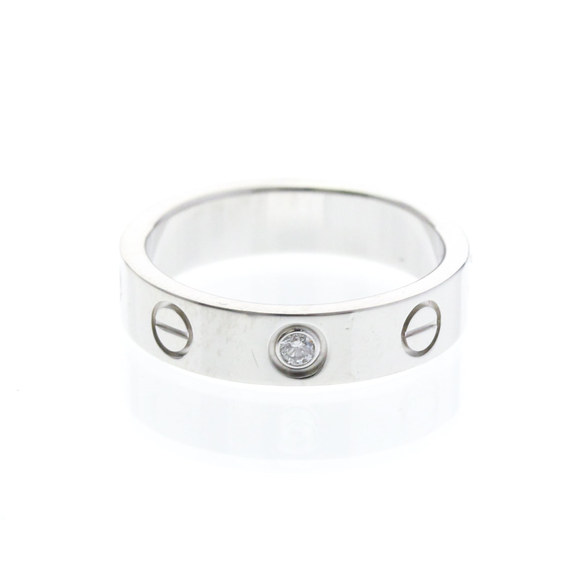 Cartier Mini Love · 18K White Gold · Diamond