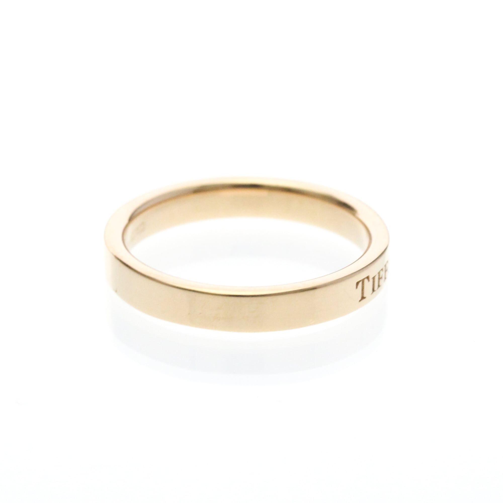 Tiffany Flat Band · Rose Gold