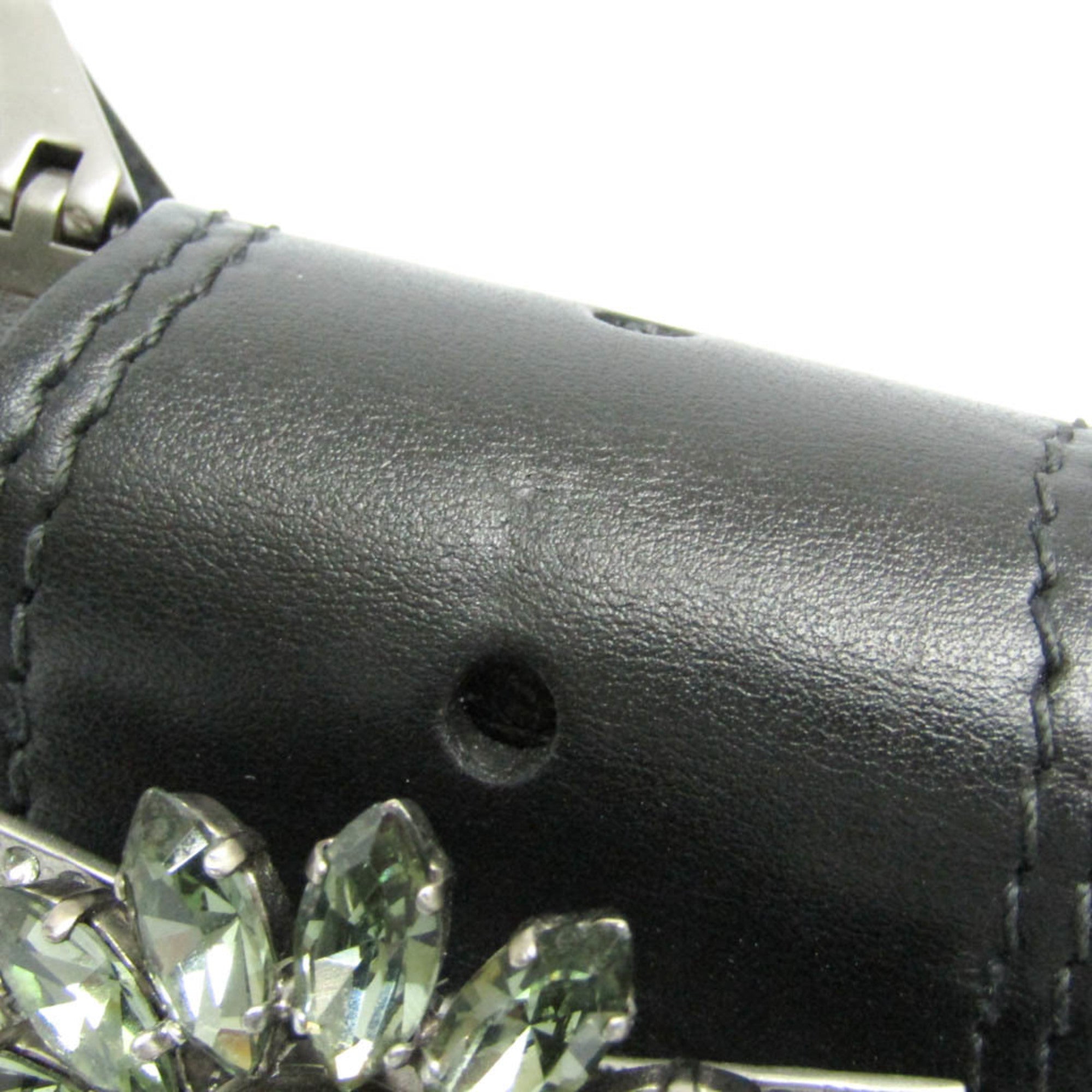 Miu Miu Madras · Rhinestone Embellished