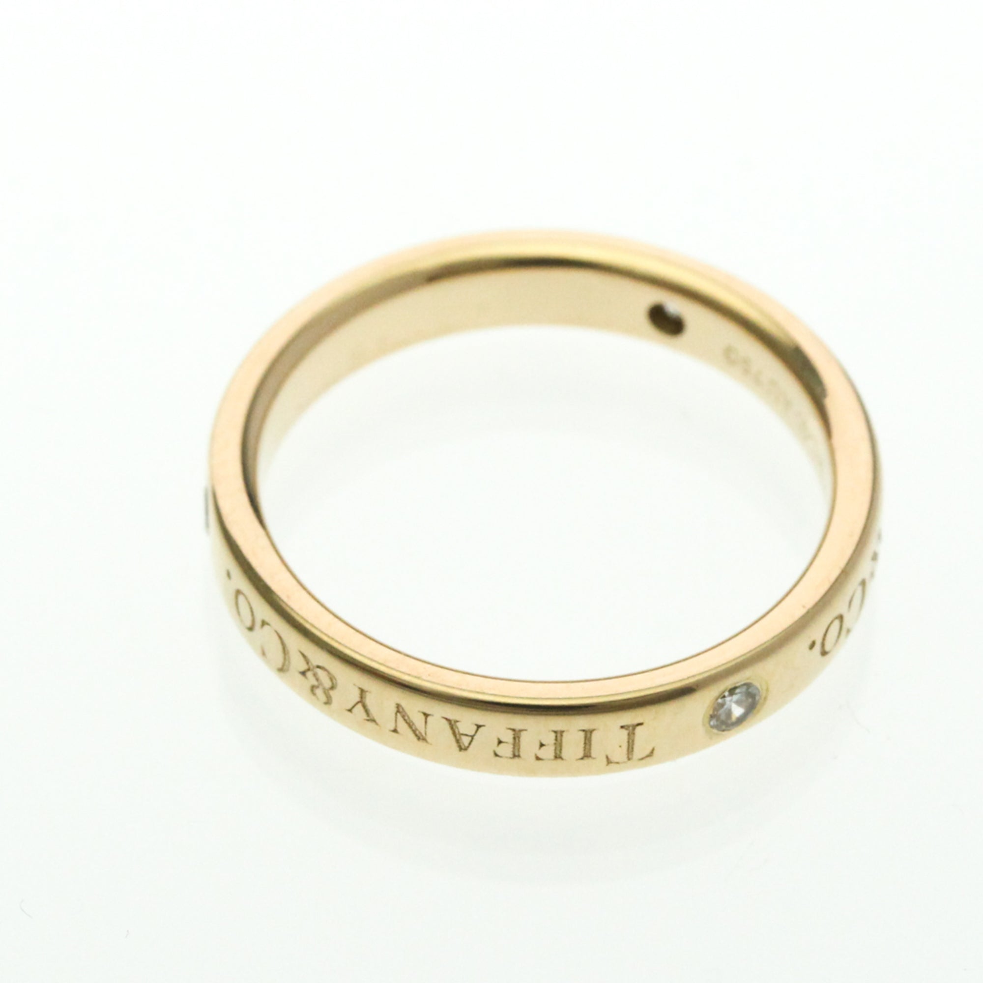 Tiffany Diamond Band · Rose Gold