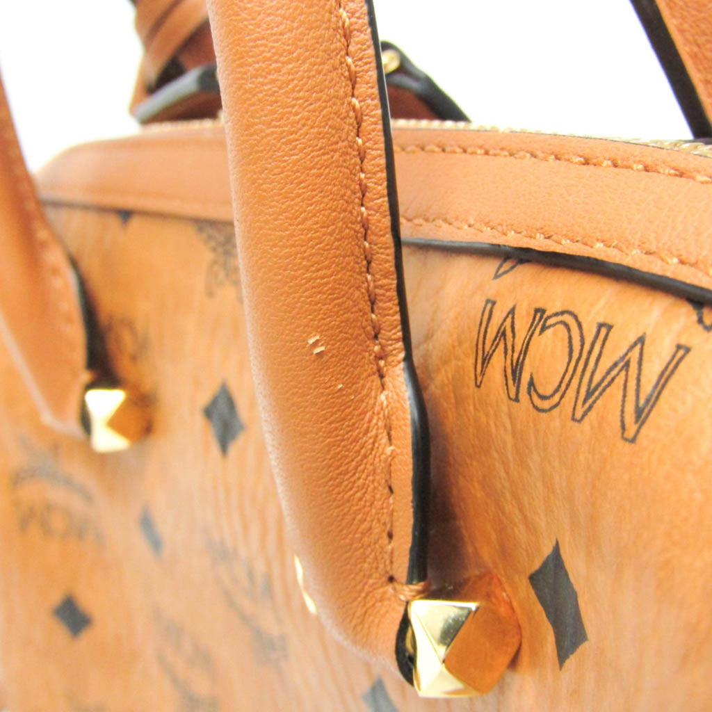 MCM Visetos Essential Boston · Coated Canvas