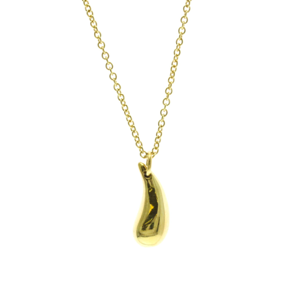 Tiffany Teardrop · 18K Yellow Gold