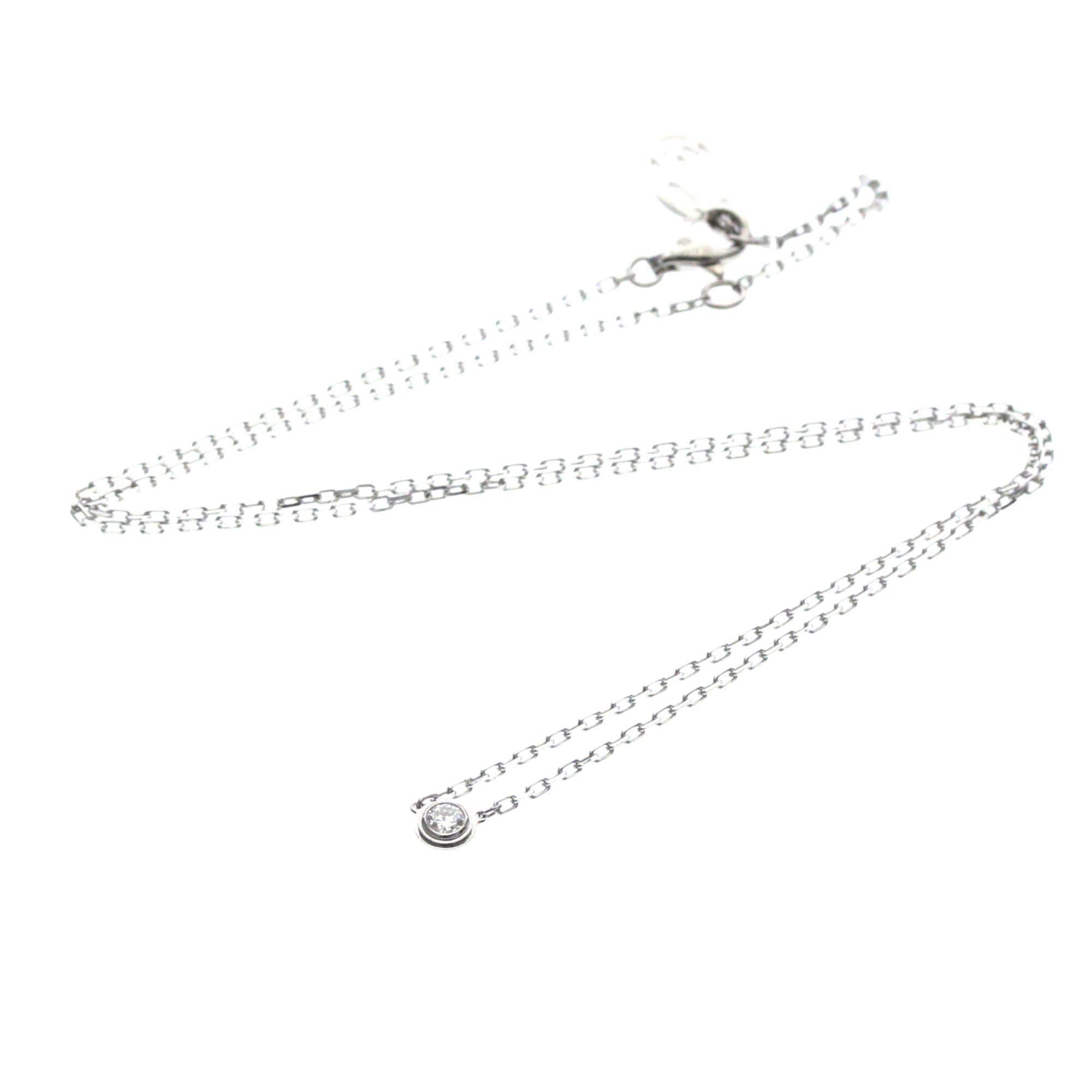 Cartier Damour · 18K White Gold · Diamond