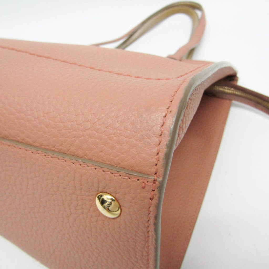 Salvatore Ferragamo Amy · Leather · Coral