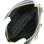 Prada Logo Jacquard · Leather