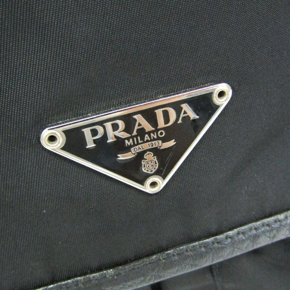 Prada Triangle Logo · Nylon Crossbody