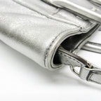 Miu Miu Nappa Biker · Metallic Leather