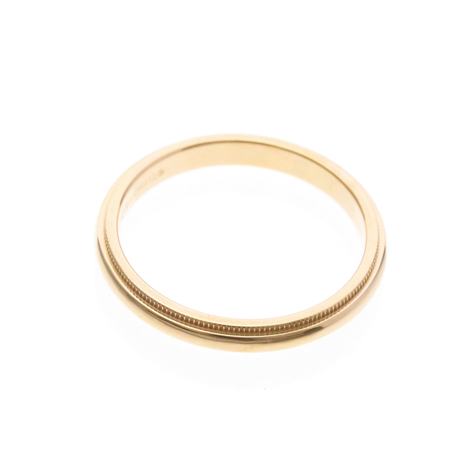 Tiffany Milgrain · 18K Rose Gold