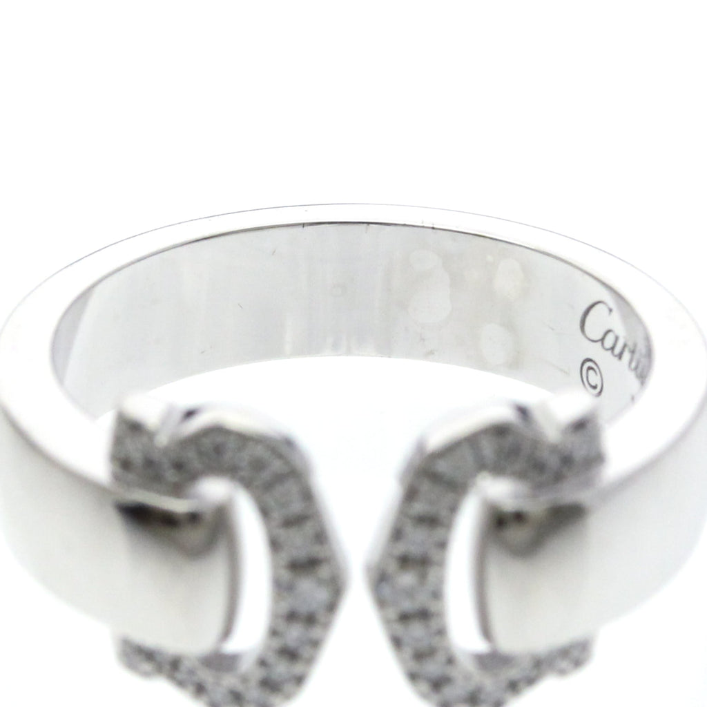 Cartier 2C Boucle · Diamond · 18K White Gold