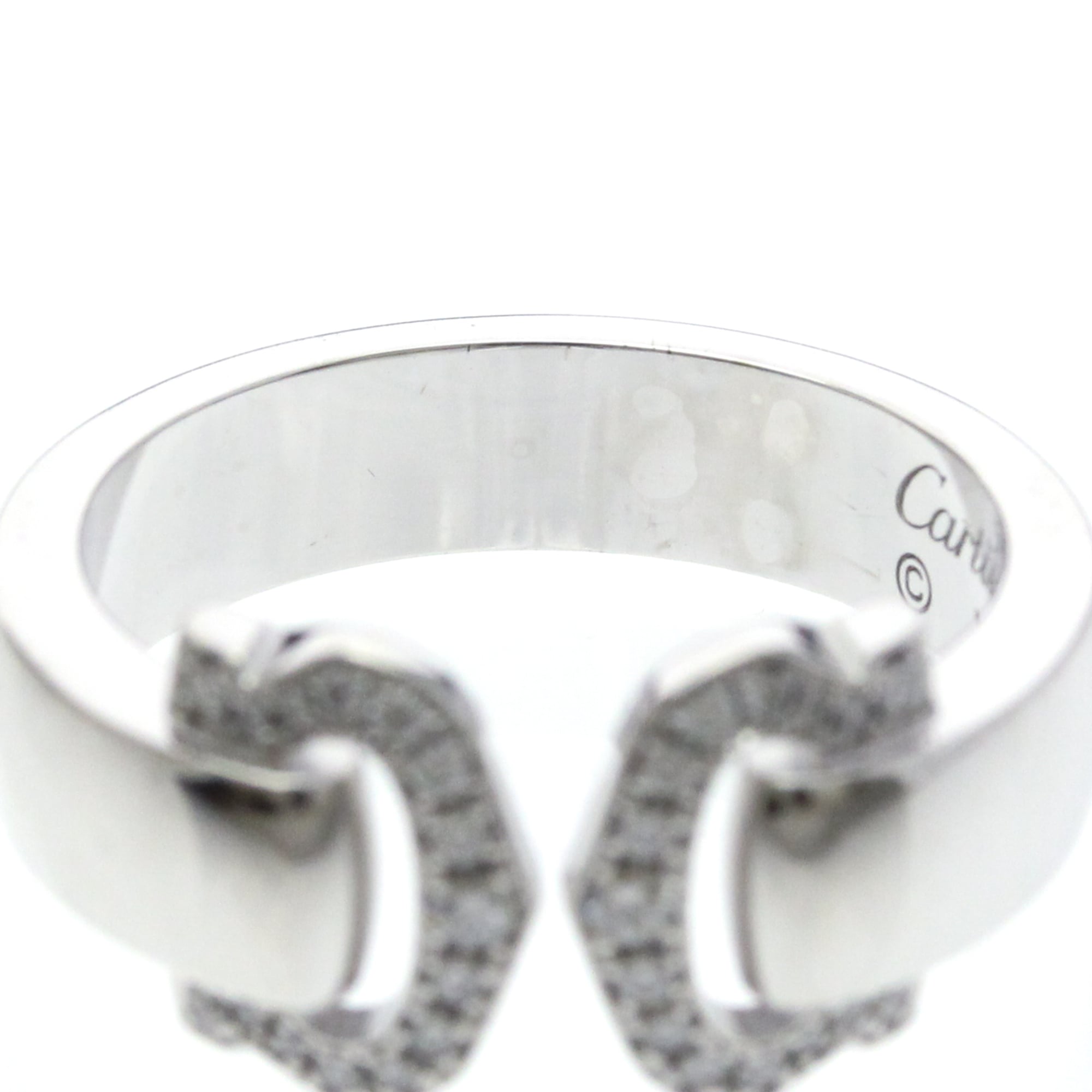 Cartier 2C Boucle · Diamond · 18K White Gold