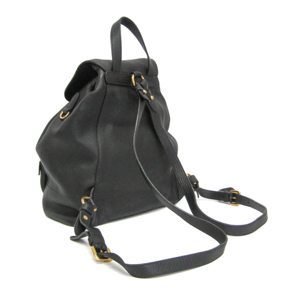Prada Vitello Daino · Leather Backpack
