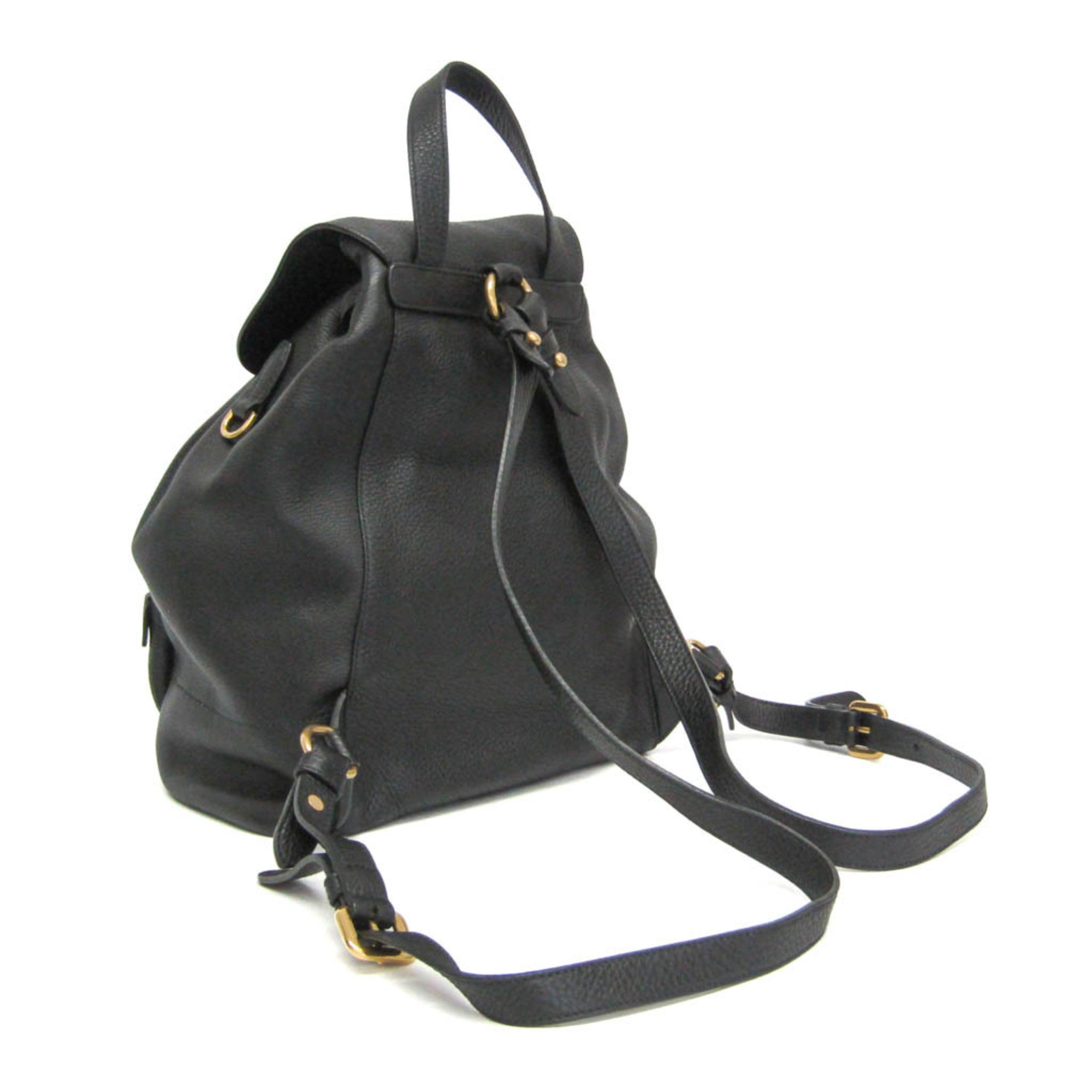 Prada Vitello Daino · Leather Backpack