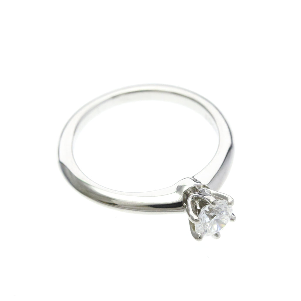 Tiffany Solitaire Diamond · 0.33ct · Platinum