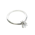 Tiffany Solitaire Diamond · 0.33ct · Platinum