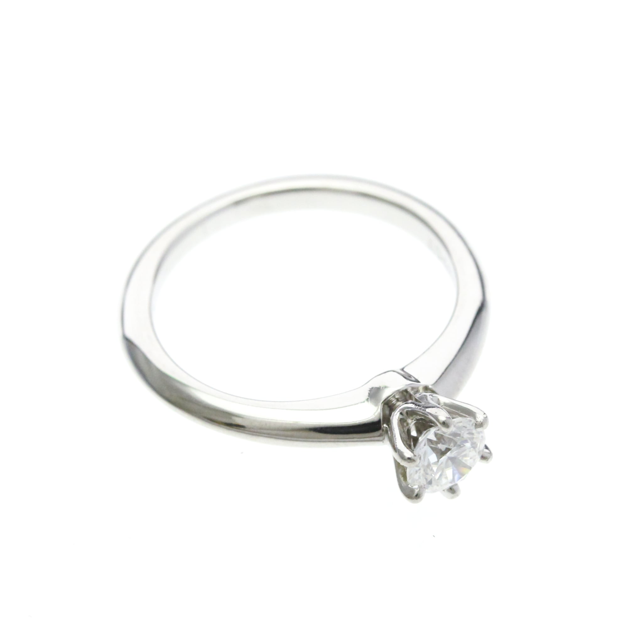 Tiffany Solitaire Diamond · 0.33ct · Platinum