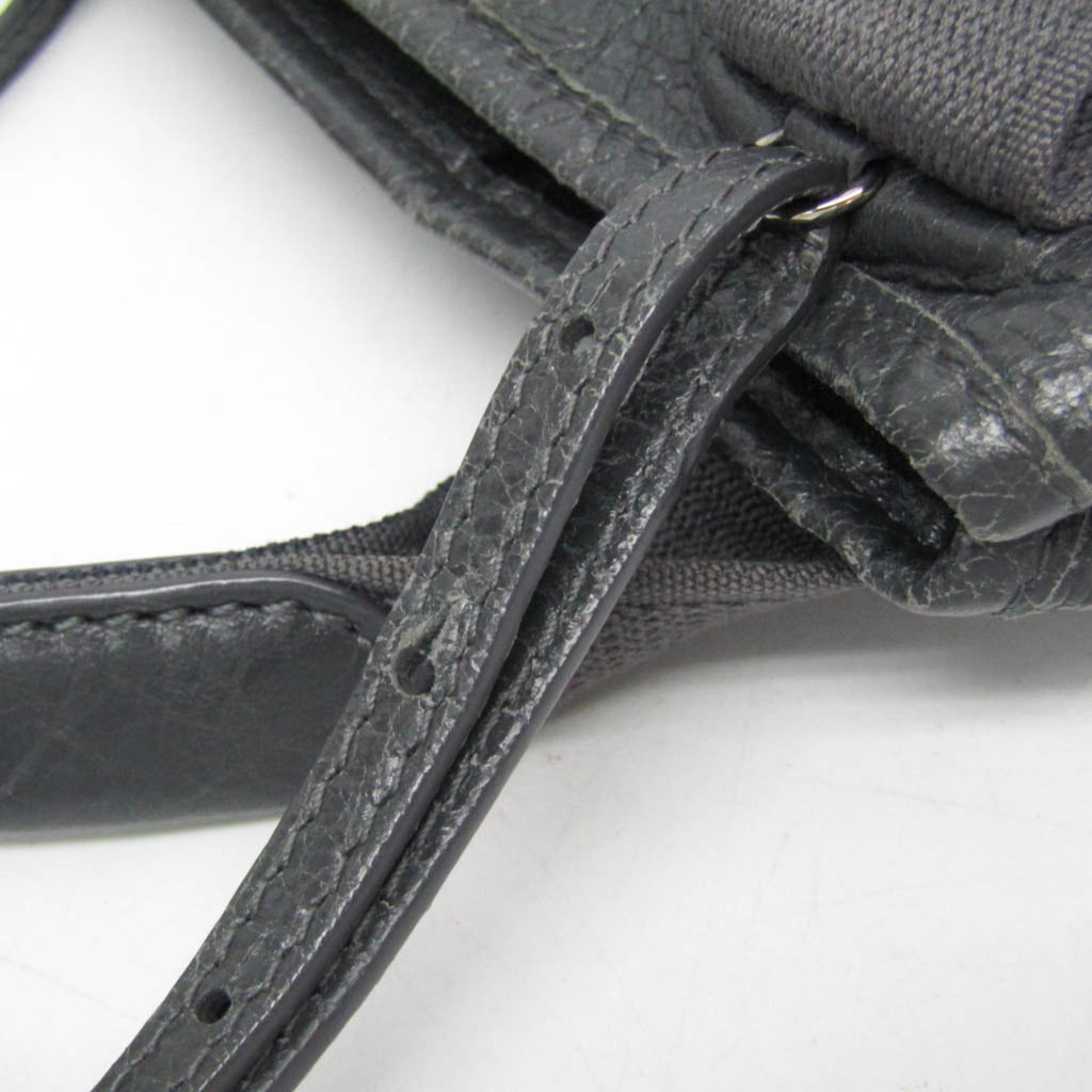 Balenciaga Navy Cabas XS · Leather