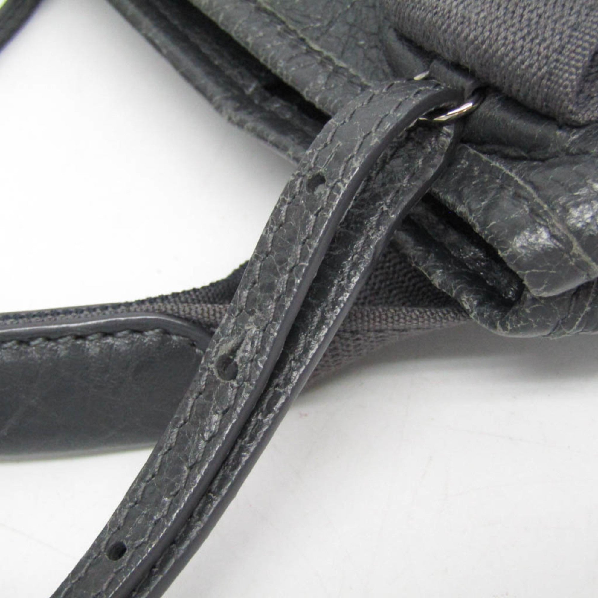 Balenciaga Navy Cabas XS · Leather
