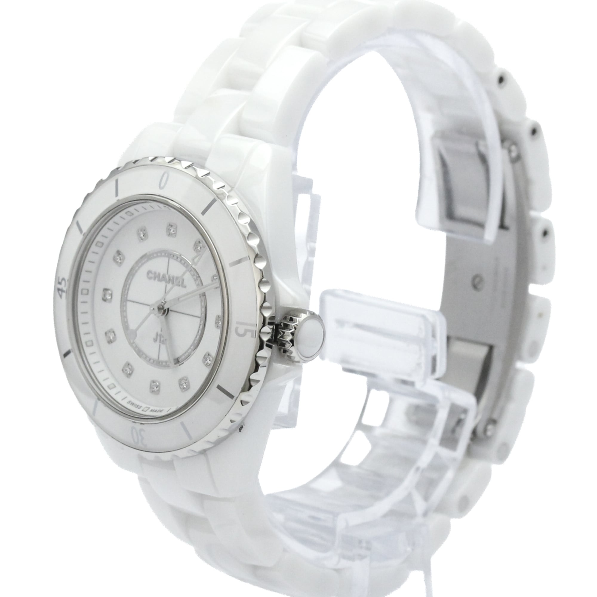 Chanel J12 · Diamond · Ceramic