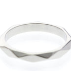 Boucheron Faceted · Platinum