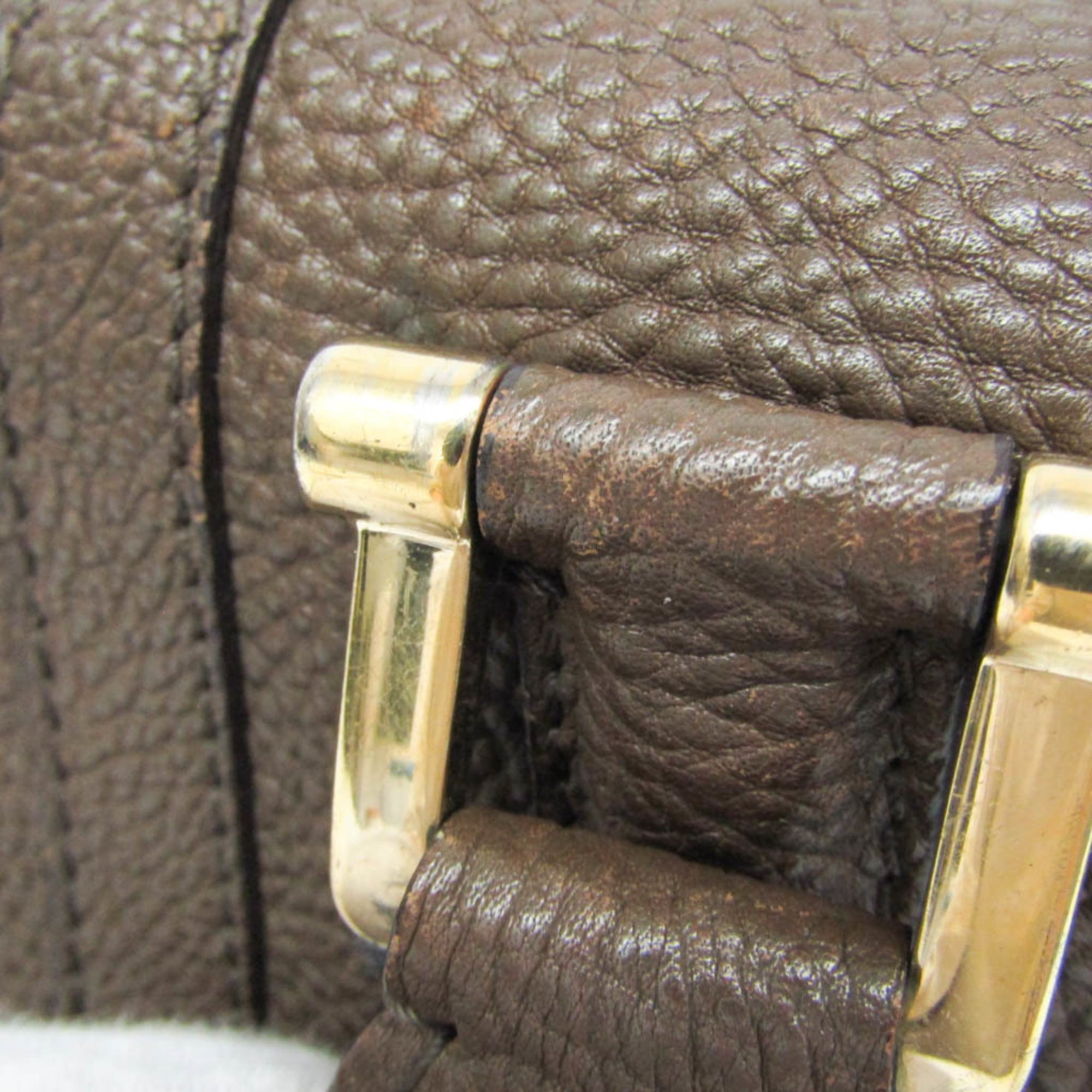 Burberry Boston · Leather Bag